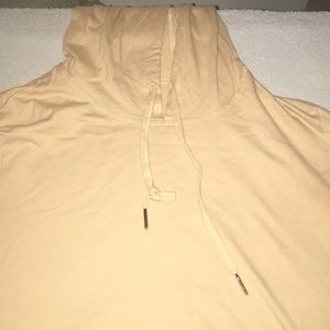 Shirtsleeve hoodie shirt